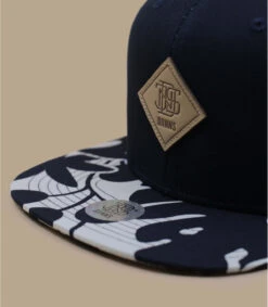 Casquette Snapback Big Aloha Rev. Blue -Célèbre Chapeaux Magasin casquette snapback big aloha rev blue 2