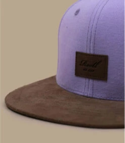 Reell Casquette Suede Lavender -Célèbre Chapeaux Magasin casquette suede lavender 2