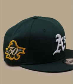 NEW ERA Casquette Team Side Patch 9Fifty Athletics -Célèbre Chapeaux Magasin casquette team side patch 9fifty athletics 2