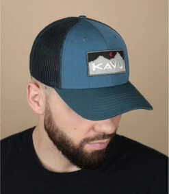 KAVU Casquette Trucker Above Standard Vintage Blue