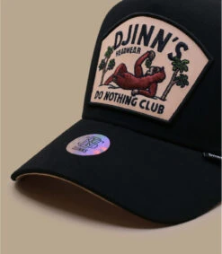 Casquette Trucker HFT DNC Sloth Black -Célèbre Chapeaux Magasin casquette trucker hft dnc sloth black 2