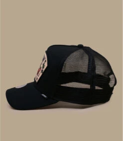 Casquette Trucker HFT DNC Sloth Black -Célèbre Chapeaux Magasin casquette trucker hft dnc sloth black 3