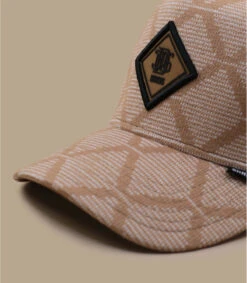 Casquette Trucker HFT Fendo Lookalike Khaki -Célèbre Chapeaux Magasin casquette trucker hft fendo lookalike khaki 2