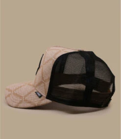 Casquette Trucker HFT Fendo Lookalike Khaki -Célèbre Chapeaux Magasin casquette trucker hft fendo lookalike khaki 3