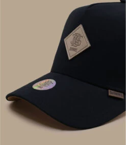 Casquette Trucker HFT Jersey Patch Black -Célèbre Chapeaux Magasin casquette trucker hft jersey patch black 2