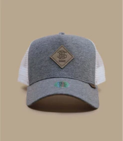 Casquette Trucker HFT Jersey Patch Grey Heather -Célèbre Chapeaux Magasin casquette trucker hft jersey patch grey heather 1