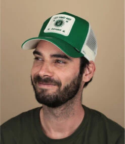 Casquette Trucker HFT Lazy Sunny Days Green