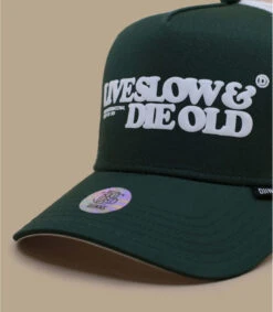 Casquette Trucker HFT LSDO Green -Célèbre Chapeaux Magasin casquette trucker hft lsdo green 2