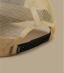 Casquette Trucker HFT Rebellion Black Beige -Célèbre Chapeaux Magasin casquette trucker hft rebellion black beige 4