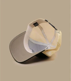 Casquette Trucker HFT Rebellion Black Beige -Célèbre Chapeaux Magasin casquette trucker hft rebellion black beige 5