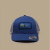 Columbia Casquette Trucker Kid Moonrise Bright Indigo Heather -Célèbre Chapeaux Magasin casquette trucker kid moonrise bright indigo heather
