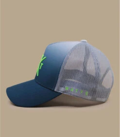 WATTS Casquette Trucker Tokyo Deep Dye Blue Grey -Célèbre Chapeaux Magasin casquette trucker tokyo deep dye blue grey 3