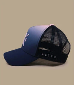 WATTS Casquette Trucker Tokyo Deep Dye Old Pink -Célèbre Chapeaux Magasin casquette trucker tokyo deep dye old pink 3