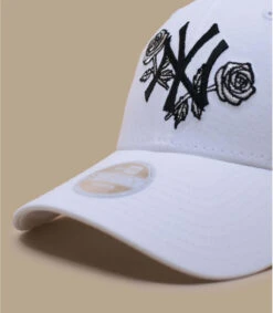 NEW ERA Casquette Wmn Floral Metallic 940 NY White -Célèbre Chapeaux Magasin casquette wmn floral metallic 940 ny white 2