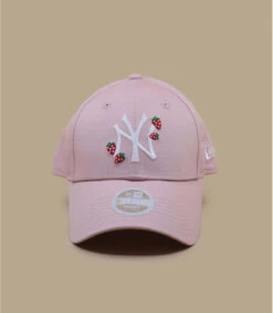 NEW ERA Casquette Wmn Strawberry 9Forty NY Pink -Célèbre Chapeaux Magasin casquette wmn strawberry 9forty ny pink 1