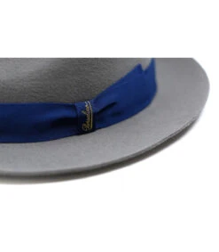 Borsalino Chapeau Feutre Lapin Gris -Célèbre Chapeaux Magasin chapeau feutre lapin gris