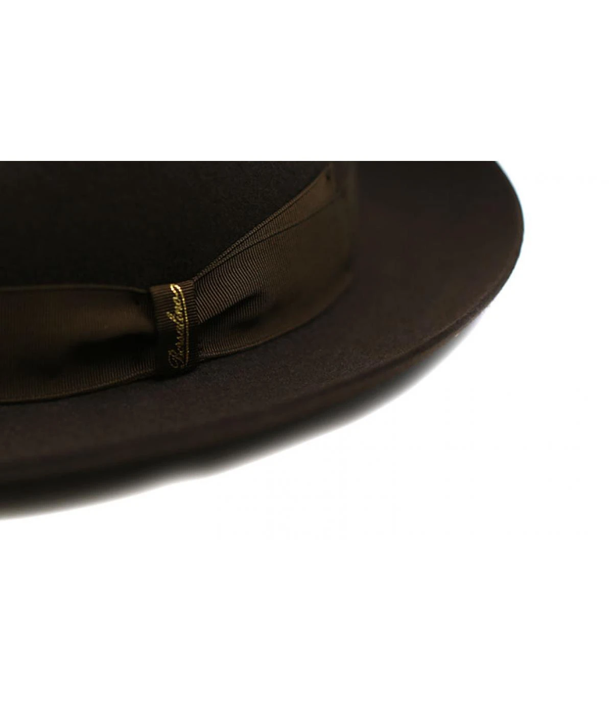 Chapeau feutre lapin Marengo marron Borsalino Chapeau Feutre Lapin Marengo Marron -Célèbre Chapeaux Magasin chapeau feutre lapin marengo marron