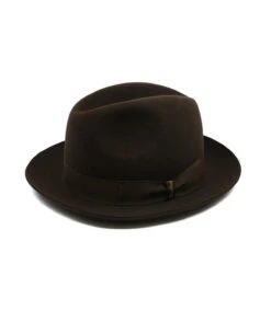 Borsalino Chapeau Feutre Lapin Marengo Marron 5 Borsalino Chapeau Feutre Lapin Marengo Marron -Célèbre Chapeaux Magasin chapeau feutre lapin marengo marronBorsalino20