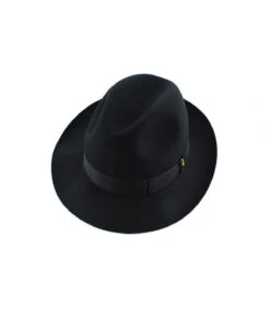 Borsalino Chapeau Feutre Lapin Marengo Noir -Célèbre Chapeaux Magasin chapeau feutre marengo noirchapeau20feutre20lapin20noir