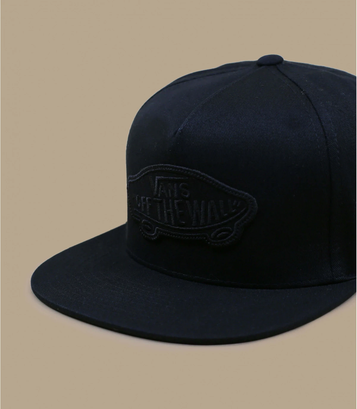 Classic Patch Snapback black Vans Classic Patch Snapback Black -Célèbre Chapeaux Magasin classic patch snapback black 1