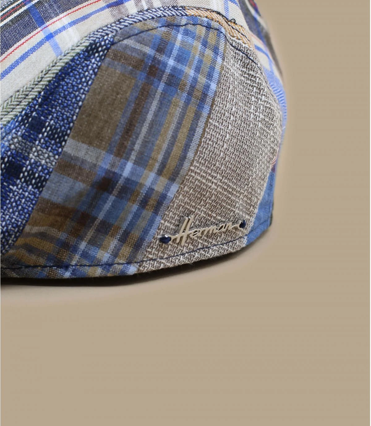 Clint Patchwork blue Clint Patchwork Blue -Célèbre Chapeaux Magasin clint patchwork blueClint20Patchwork20Herman20Headwear