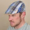 Clint Patchwork Blue -Célèbre Chapeaux Magasin clint patchwork blueberet20lin20patchwork20Clint20Patchwork
