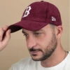 NEW ERA Cord 39Thirty Boston Maroon -Célèbre Chapeaux Magasin cord 39thirty boston maroon