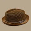 Corfou Brown -Célèbre Chapeaux Magasin corfou brown