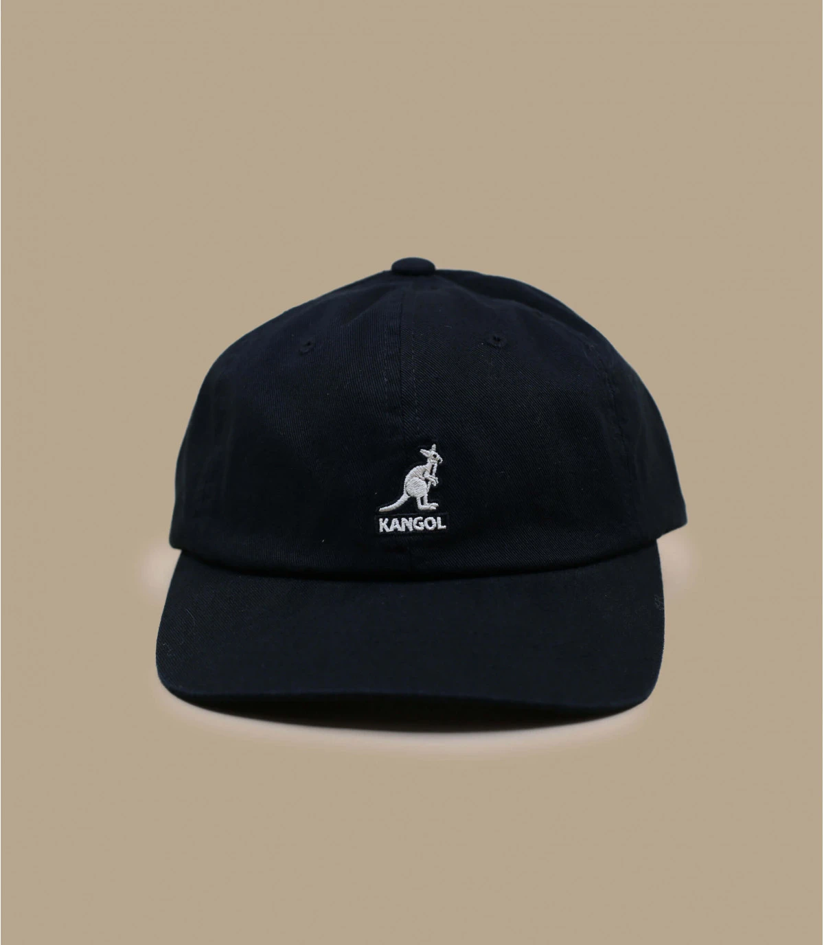 Cotton Washed Baseball black Kangol Cotton Washed Baseball Black -Célèbre Chapeaux Magasin cotton washed baseball black 1