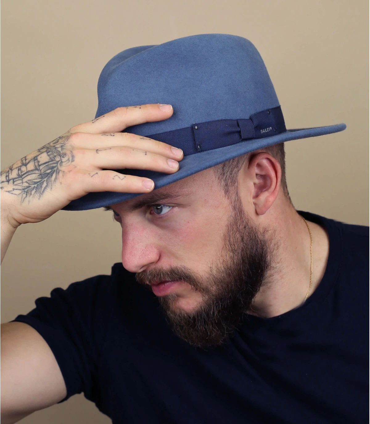 Curtis Vnitage blue Bailey Curtis Vnitage Blue -Célèbre Chapeaux Magasin curtis vnitage blue
