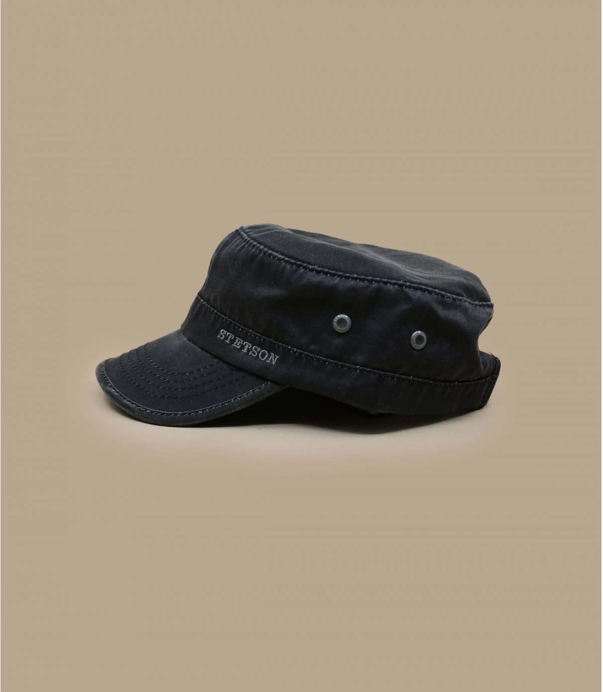 Datto noir poly coton Stetson Datto Noir Poly Coton -Célèbre Chapeaux Magasin datto noir poly cotonCasquette20Stetson20noire