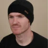 Barts David Beanie Black 1 Barts David Beanie Black -Célèbre Chapeaux Magasin david beanie blackbonnet20rayures20noir20David20Beanie20black