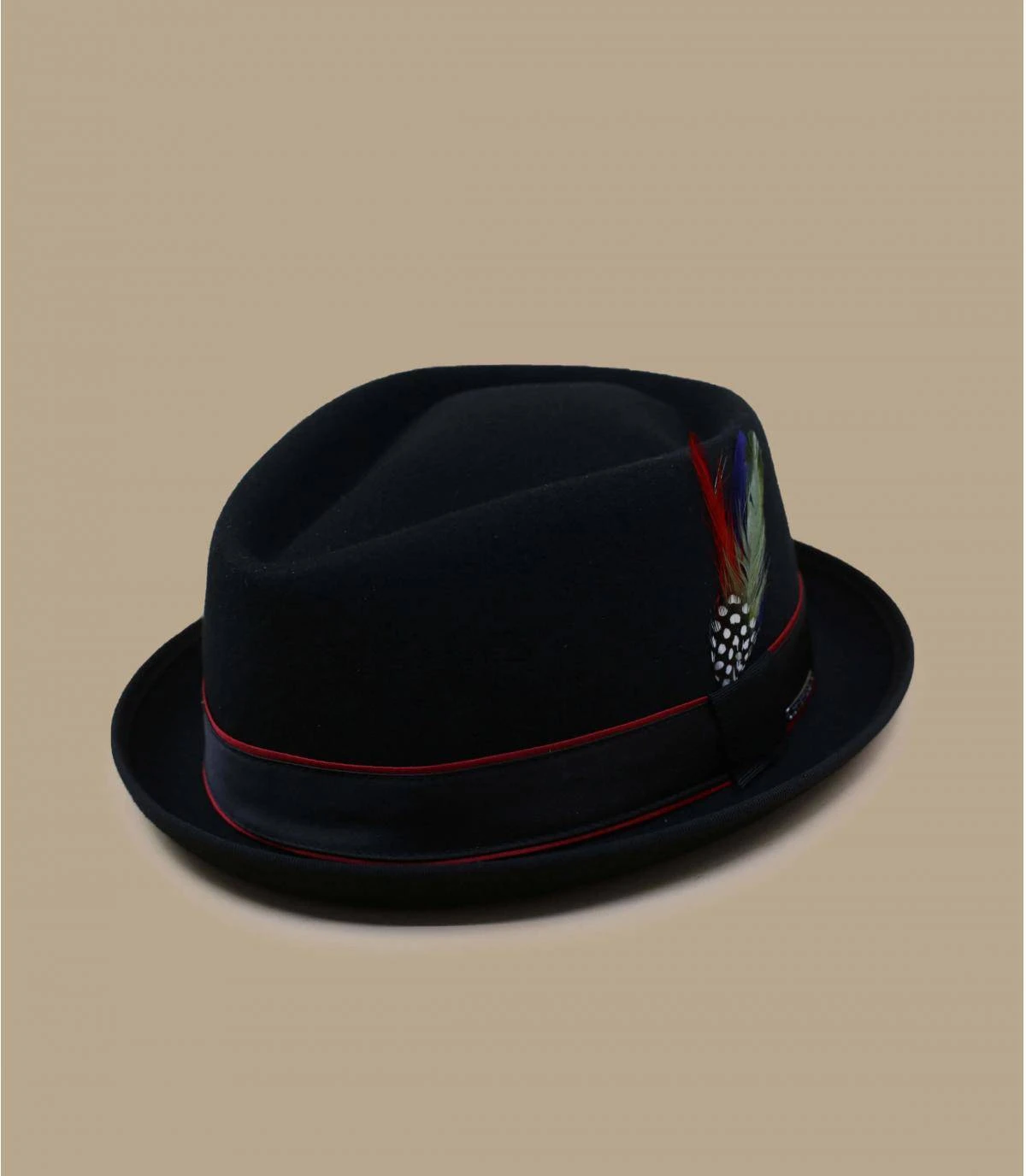 Diamond Woolfelt Cashmere black Stetson Diamond Woolfelt Cashmere Black -Célèbre Chapeaux Magasin diamond woolfelt cashmere black 1