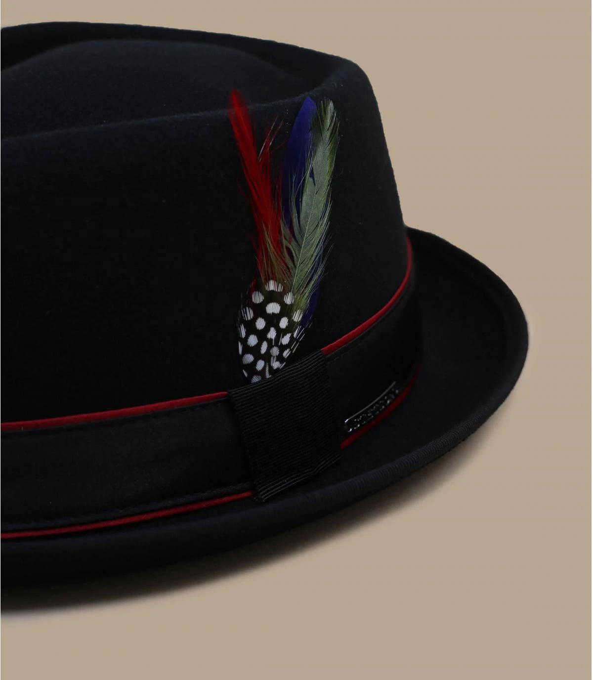 Diamond Woolfelt Cashmere black Stetson Diamond Woolfelt Cashmere Black -Célèbre Chapeaux Magasin diamond woolfelt cashmere black 2