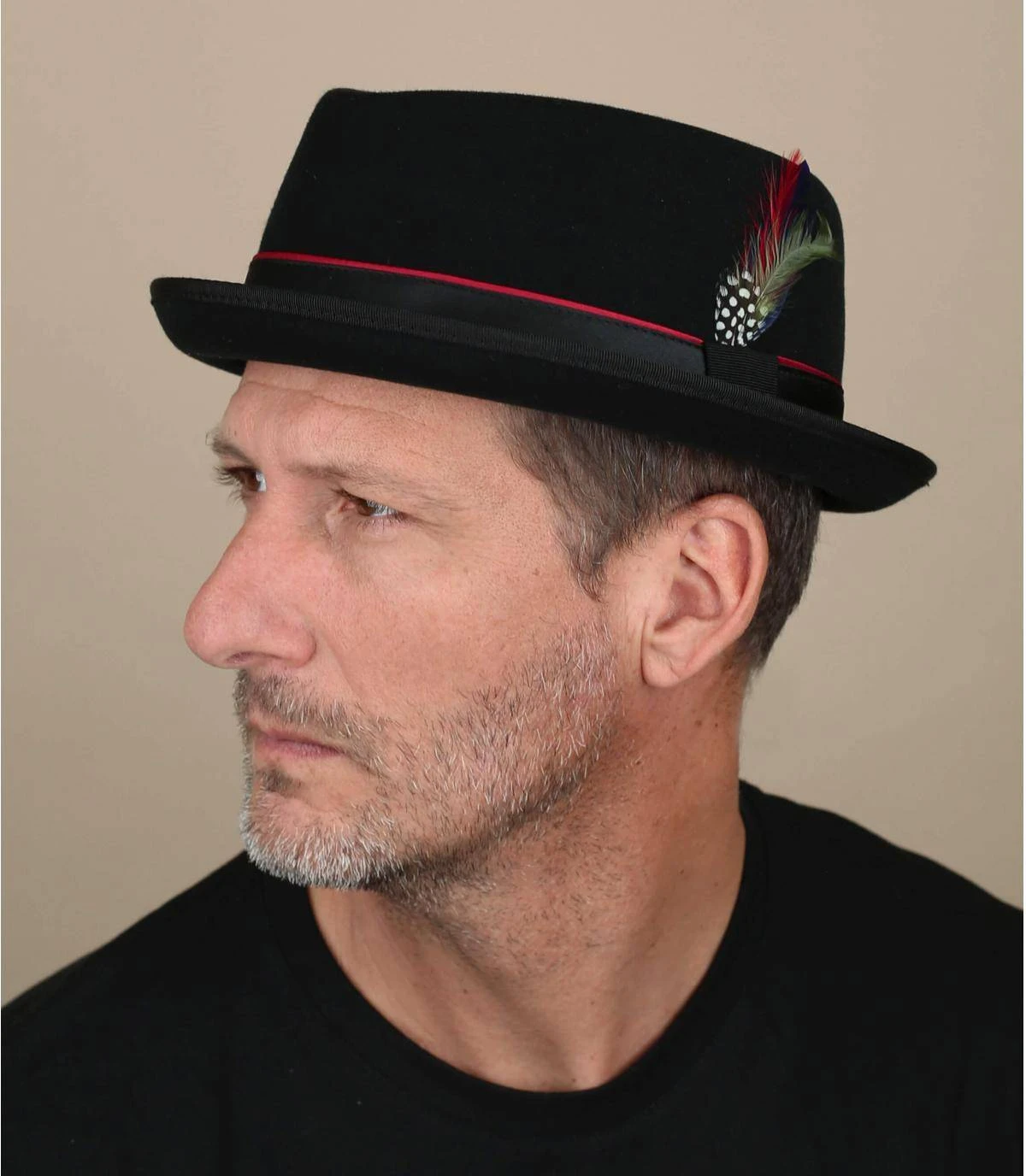 Diamond Woolfelt Cashmere black Stetson Diamond Woolfelt Cashmere Black -Célèbre Chapeaux Magasin diamond woolfelt cashmere black