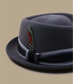Stetson Diamond Woolfelt Grey -Célèbre Chapeaux Magasin diamond woolfelt grey 3