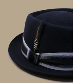 Stetson Diamond Woolfelt Navy -Célèbre Chapeaux Magasin diamond woolfelt navy 3