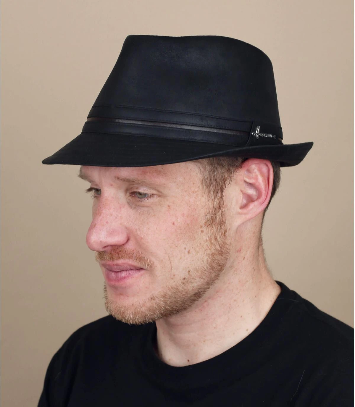 Don Kairan black Don Kairan Black -Célèbre Chapeaux Magasin don kairan blacktrilby20noir20Herman20Don20Kairan20black