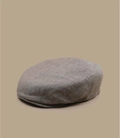 Stetson Driver Cap Linen Beige -Célèbre Chapeaux Magasin driver cap linen beige 1