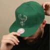 Mitchell & Ness Embroidery Glitch Snapback Bucks 2 Mitchell & Ness Embroidery Glitch Snapback Bucks -Célèbre Chapeaux Magasin embroidery glitch snapback bucks