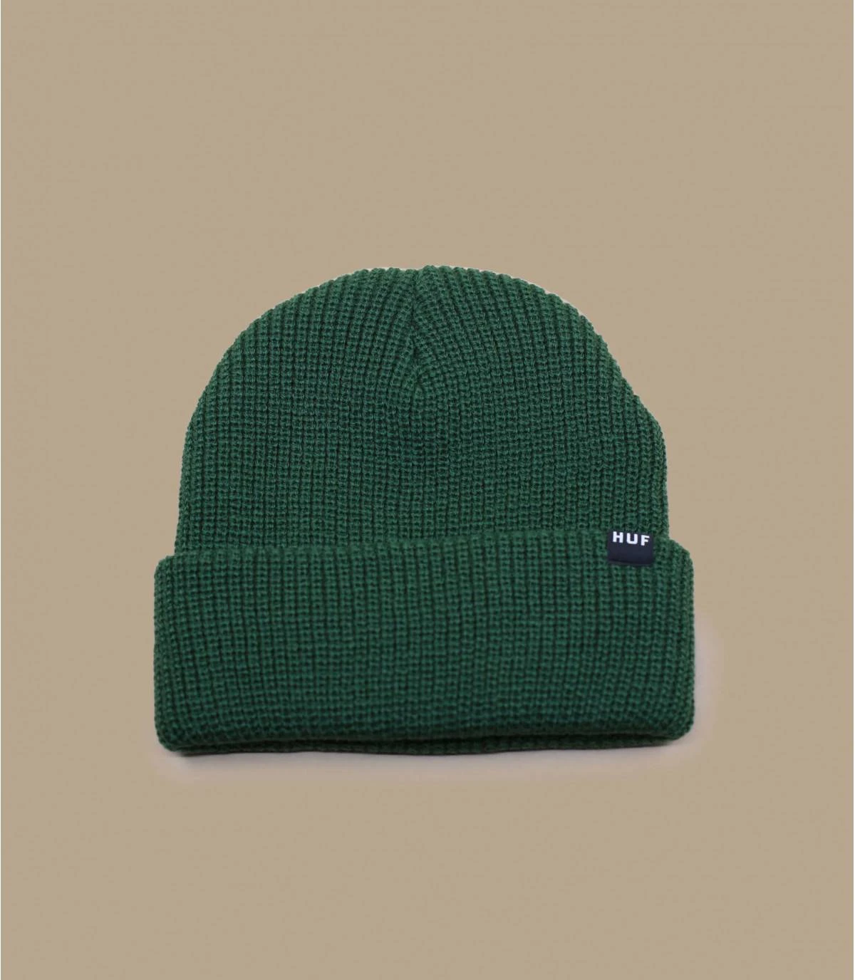 Essentials Usual Beanie forest green HUF Essentials Usual Beanie Forest Green -Célèbre Chapeaux Magasin essentials usual beanie forest green 1