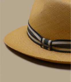 Stetson Fedora Panama Honey -Célèbre Chapeaux Magasin fedora panama honey 3