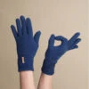 Barts Fine Knitted Gloves Navy -Célèbre Chapeaux Magasin fine knitted gloves navygants20bleu20marine20Fine20Knitted20Gloves20navy