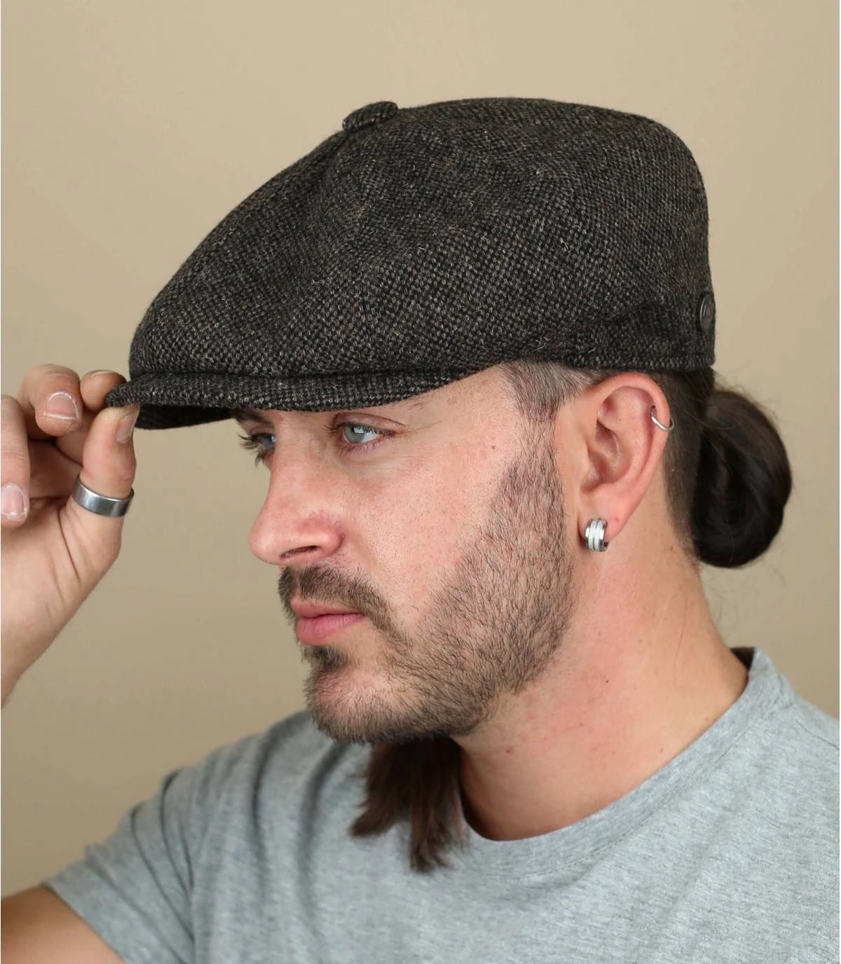 Frank damier marron Frank Damier Marron -Célèbre Chapeaux Magasin frank damier marron