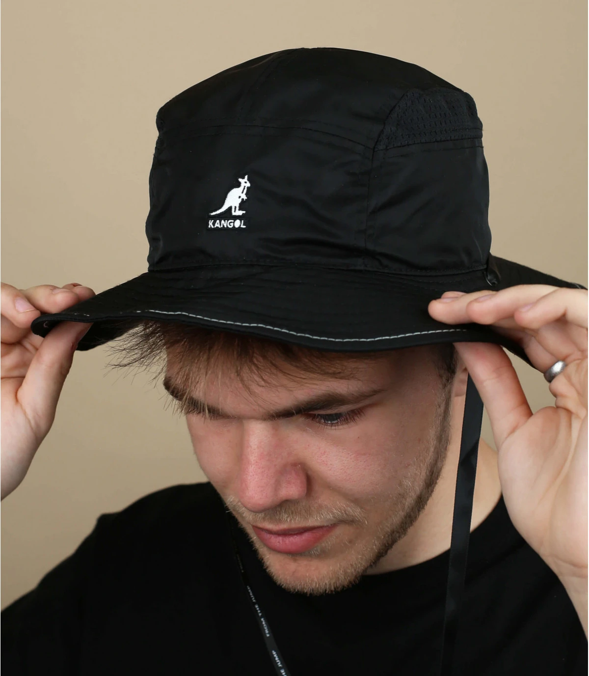 From The Jump Bucket black Kangol From The Jump Bucket Black -Célèbre Chapeaux Magasin from the jump bucket black