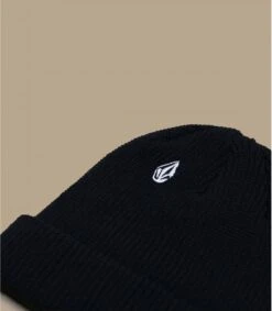 Volcom Full Stone Beanie Black -Célèbre Chapeaux Magasin full stone beanie black 2