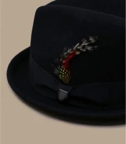 Brixton Gain Black 4 Brixton Gain Black -Célèbre Chapeaux Magasin gain black 1