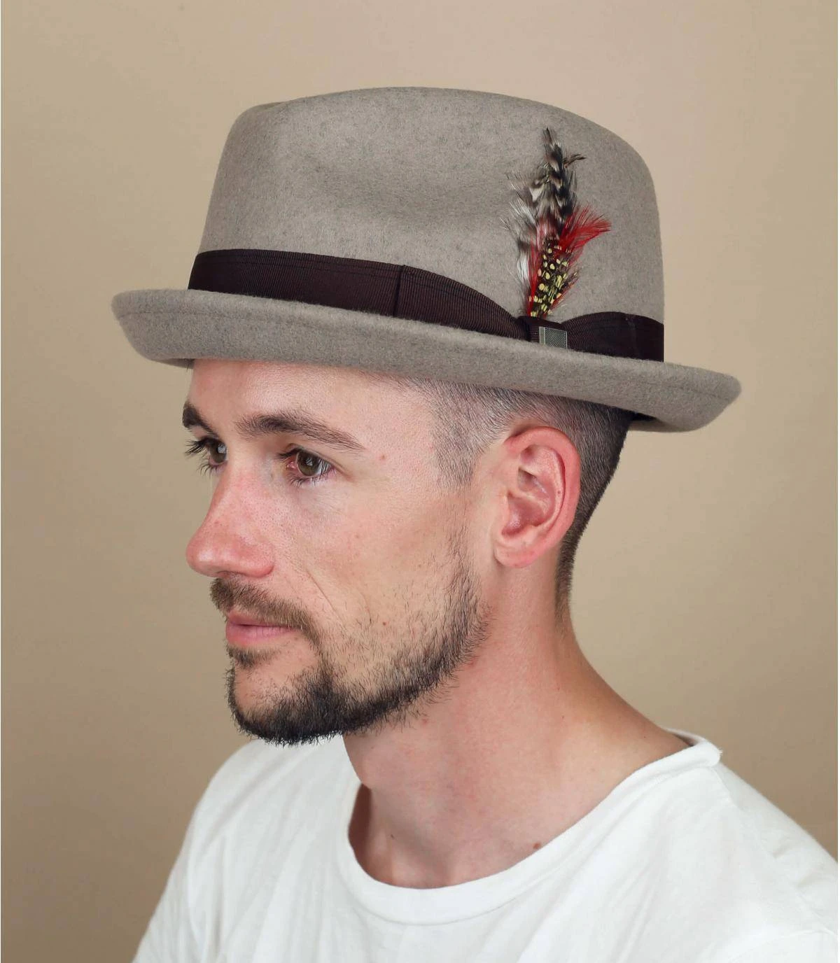 Gain heather natural Brixton Gain Heather Natural -Célèbre Chapeaux Magasin gain heather natural