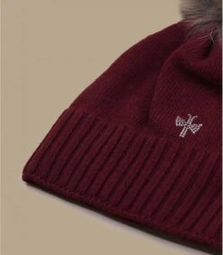 Giulia Real Fur Dark Red 4 Giulia Real Fur Dark Red -Célèbre Chapeaux Magasin giulia real fur dark red 2