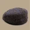 Stetson Hatteras Harris Tweed Beige Black Houndstooth -Célèbre Chapeaux Magasin hatteras harris tweed beige black houndstooth